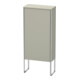 Duravit Halbhochschrank XSquare 50x23,6x113,6cm, st, T. re, Tau s-matt-3