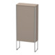 Duravit Halbhochschrank XSquare 50x23,6x113,6cm, steh., T. li, bas. matt-3