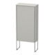 Duravit Halbhochschrank XSquare 50x23,6x113,6cm, steh., T. li, betongr m-3
