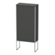 Duravit Halbhochschrank XSquare 50x23,6x113,6cm, steh., T. li, graph m-3