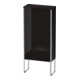 Duravit Halbhochschrank XSquare 50x23,6x113,6cm, steh., T. li, sw hgl-3