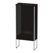 Duravit Halbhochschrank XSquare 50x23,6x113,6cm, steh., T. li, sw hgl-3