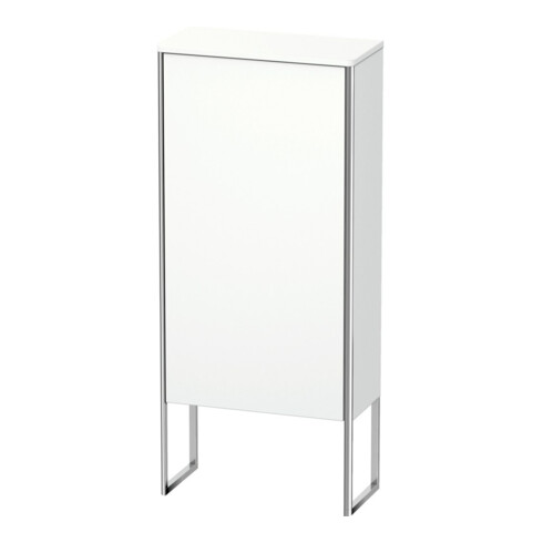 Duravit Halbhochschrank XSquare 50x23,6x113,6cm, steh., T. li, weiß matt