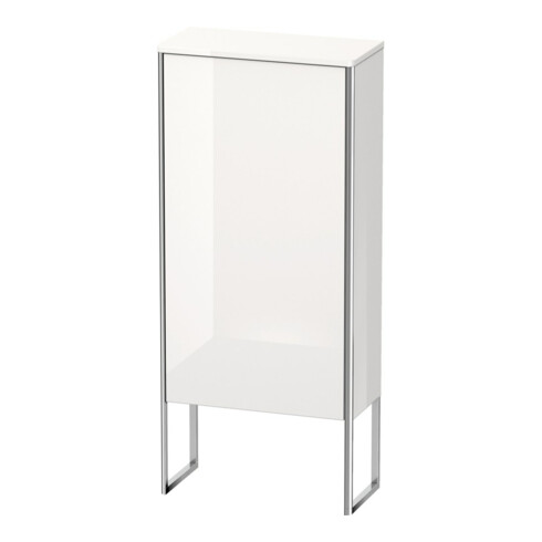 Duravit Halbhochschrank XSquare 50x23,6x113,6cm, steh., T. links, Leinen
