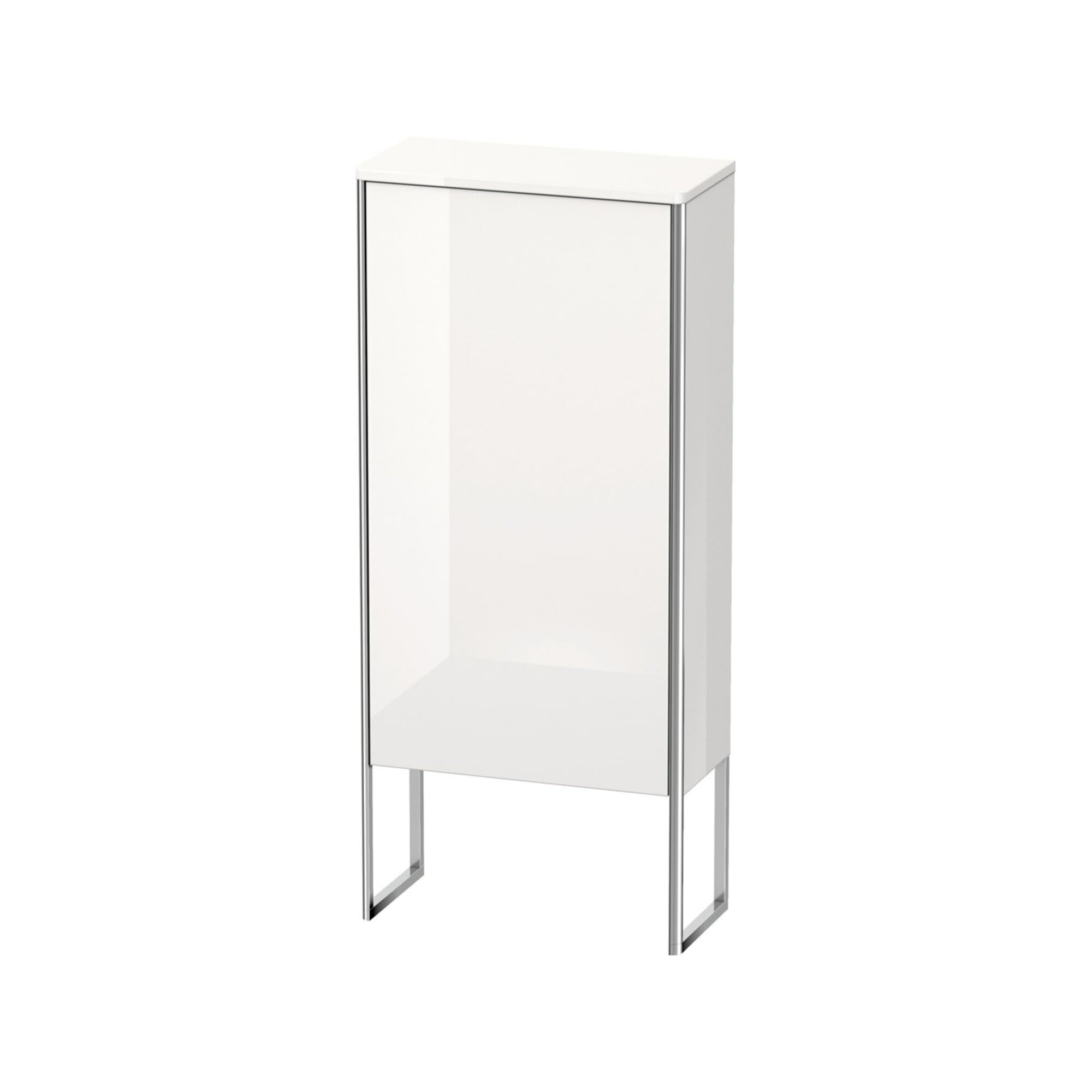 Duravit Halbhochschrank XSquare 50x23,6x113,6cm, steh., T. links, Leinen