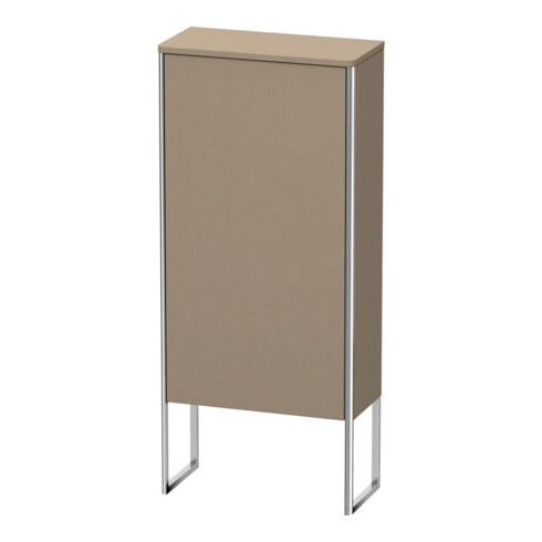 Duravit Halbhochschrank XSquare 50x23,6x113,6cm, steh., T. links, Leinen