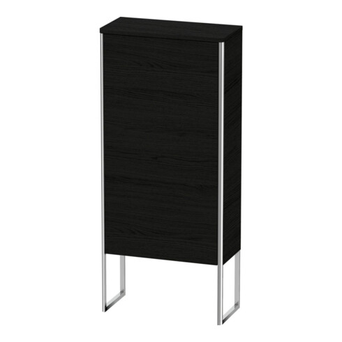Duravit Halbhochschrank XSquare 50x23,6x113,6cm, steh., T. re, Ei sw