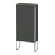 Duravit Halbhochschrank XSquare 50x23,6x113,6cm, steh., T. re, graph m-4