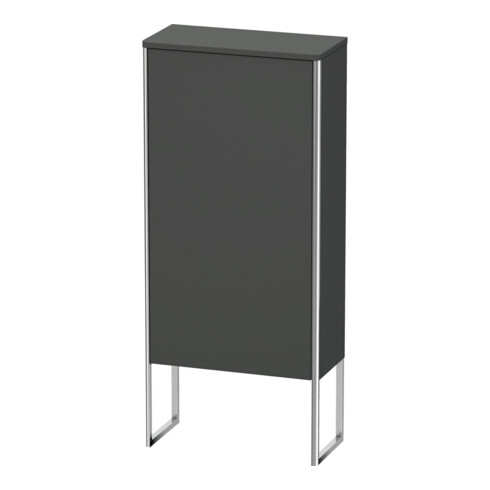 Duravit Halbhochschrank XSquare 50x23,6x113,6cm, steh., T. re, graph m