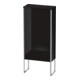 Duravit Halbhochschrank XSquare 50x23,6x113,6cm, steh., T. re, sw hgl-3