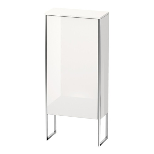 Duravit Halbhochschrank XSquare 50x23,6x113,6cm, steh., T. re, we hgl