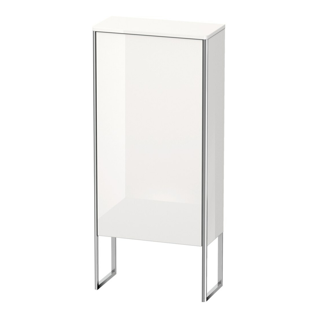 Duravit Halbhochschrank XSquare 50x23,6x113,6cm, steh., T. re, we hgl