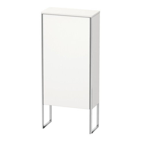 Duravit Halbhochschrank XSquare 50x23,6x113,6cm, steh., T. re, we s-matt