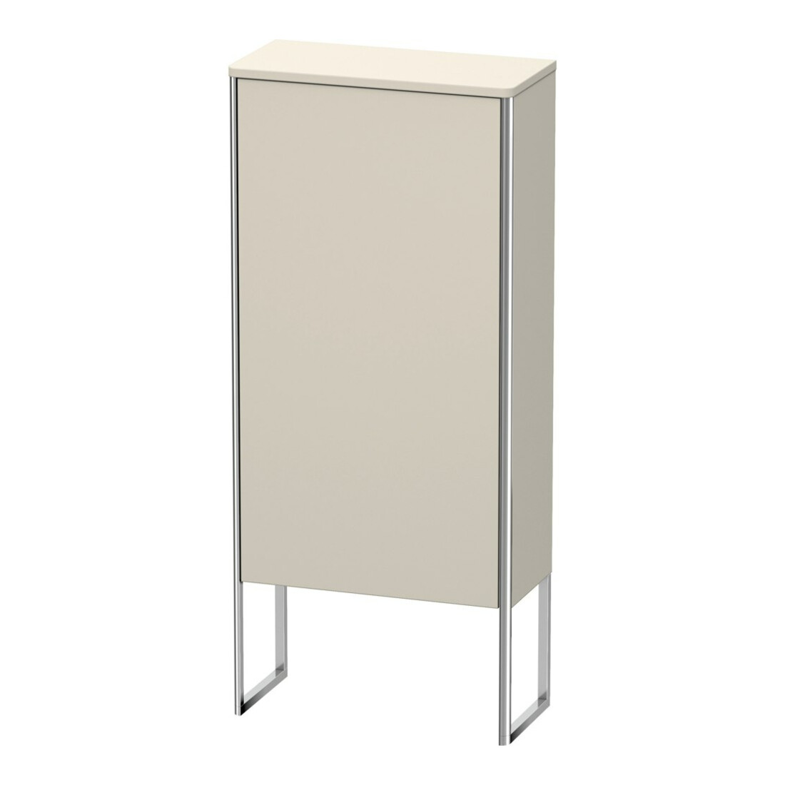Duravit Halbhochschrank XSquare 50x23,6x113,6cm, steh., T. rechts, Taupe