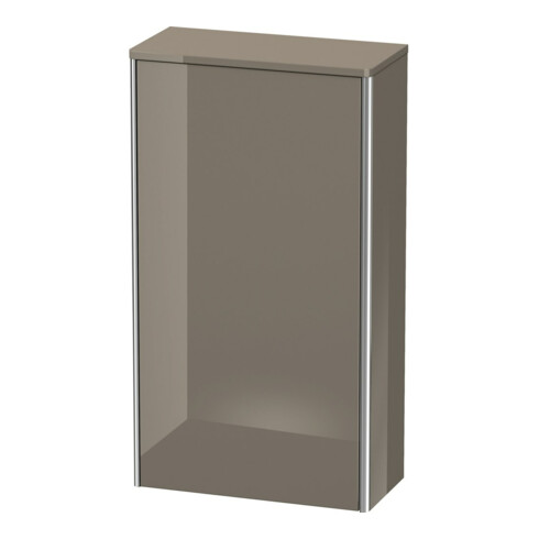 Duravit Halbhochschrank XSquare 50x23,6x89,6cm, T. li, flan. Gr hgl