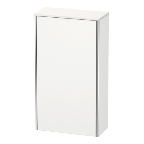 Duravit Halbhochschrank XSquare 50x23,6x89,6cm, T. li, weiß seidenmatt
