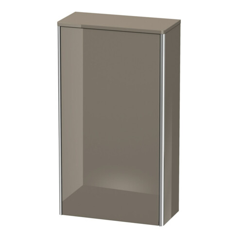 Duravit Halbhochschrank XSquare 50x23,6x89,6cm, T. re, flan. Gr hgl