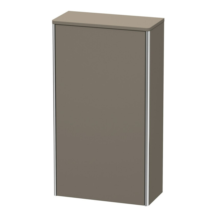 Duravit Halbhochschrank XSquare 50x23,6x89,6cm, T. re, flan. Gr s-matt