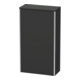 Duravit Halbhochschrank XSquare 50x23,6x89,6cm, T. re, graphit supermatt-1