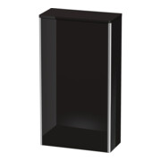 Duravit Halbhochschrank XSquare 50x23,6x89,6cm, T. re, schwarz hochglanz-3