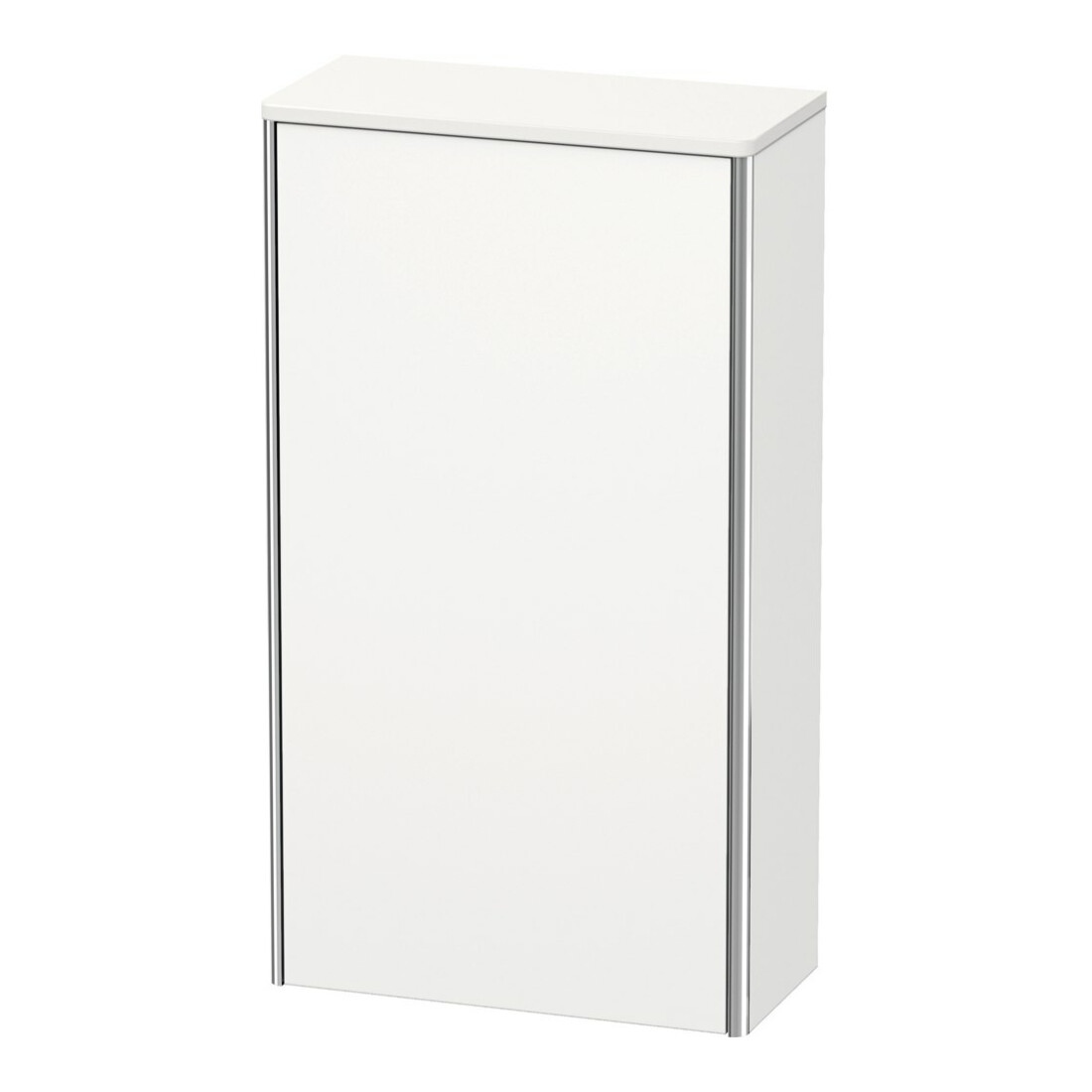 Duravit Halbhochschrank XSquare 50x23,6x89,6cm, T. re, weiß seidenmatt