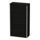 Duravit Halbhochschrank XSquare 50x23,6x89,6cm, Tür links, Eiche schwarz-1