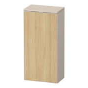 Duravit Halbhochschrank Zencha 40x24x81,9cm, 1 T, An L, E nat/tau matt