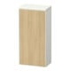 Duravit Halbhochschrank Zencha 40x24x81,9cm, 1 T, An L, E nat/weiß matt-1