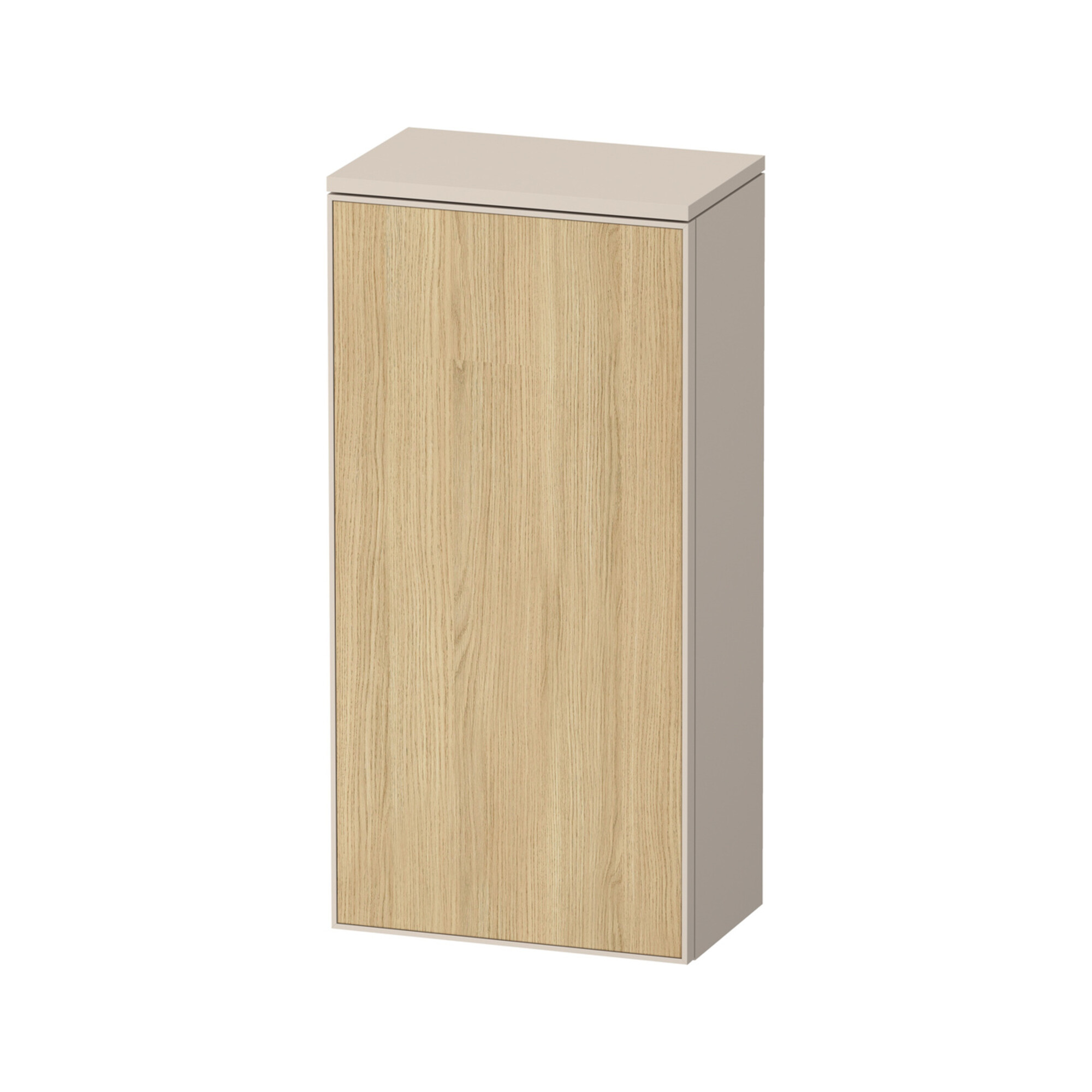 Duravit Halbhochschrank Zencha 40x24x81,9cm, 1 T, An R, E nat/tau matt