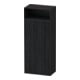 Duravit Halbhochschrank Zencha 40x24x96,1cm, 1 T, An L, E schw/gra matt-1