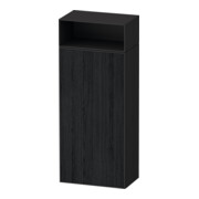 Duravit Halbhochschrank Zencha 40x24x96,1cm, 1 T, An L, E schw/gra matt