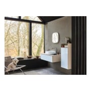 Duravit Halbhochschrank Zencha 40x24x96,1cm, 1 T, An L, Gl. w/taup matt-5
