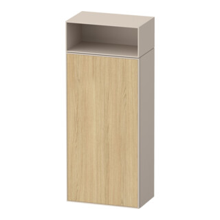 Duravit Halbhochschrank Zencha 40x24x96,1cm, 1 T, An R, E nat/tau matt