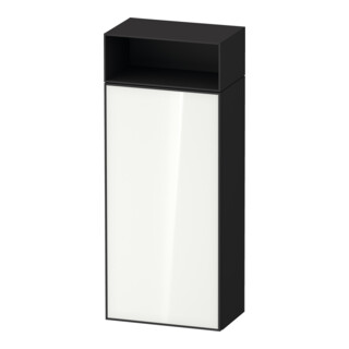 Duravit Halbhochschrank Zencha 40x24x96,1cm, 1 T, An R, Gl. w/grap matt