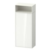 Duravit Halbhochschrank Zencha 40x24x96,1cm, 1 T, An re, Gl. we/we matt