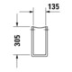 Duravit Halbsäule Starck 3 17x31,5cm, weiß