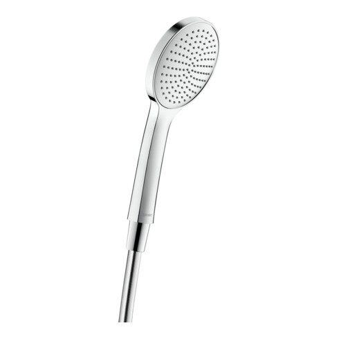 Duravit Handbrause 1jet 110 245mm, Anschl.-G. G 1/2, chrom/chrom