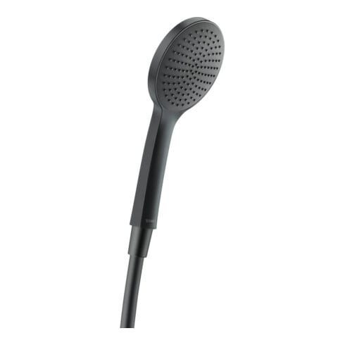 Duravit Handbrause 1jet 110 245mm, Anschl.-G. G 1/2, schwarz matt