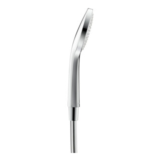 Duravit Handbrause 1jet 110 MinusFlow 245mm, Anschl.-G. G 1/2, chrom/weiß