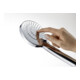 Duravit Handbrause 3jet 110 245mm, Anschl.-G. G 1/2, chrom/chrom-4