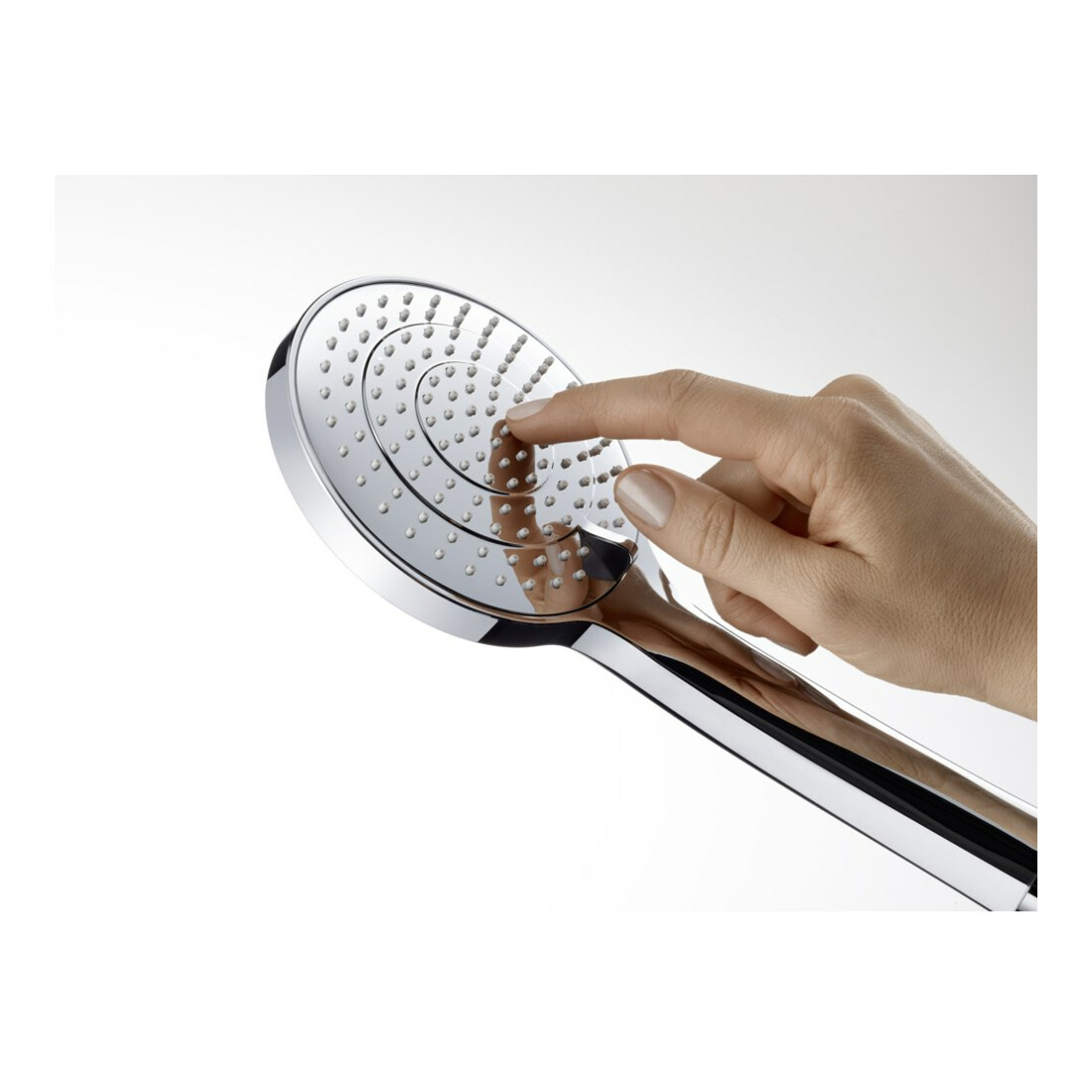 Duravit Handbrause 3jet 110 245mm, Anschl.-G. G 1/2, chrom/chrom
