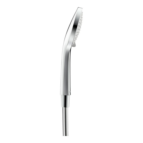 Duravit Handbrause 3jet 110 MinusFlow 245mm, Anschl.-G. G 1/2, D 110mm, chr/we