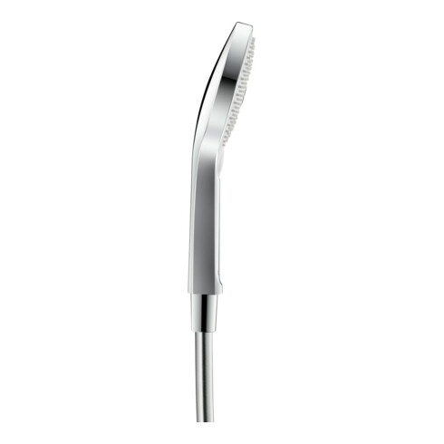 Duravit Handbrause 3jet Click 120 240mm, Anschl.-G. G 1/2, chrom/weiß