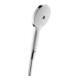 Duravit Handbrause 3jet Click 120 240mm, Anschl.-G. G 1/2, chrom/weiß-5