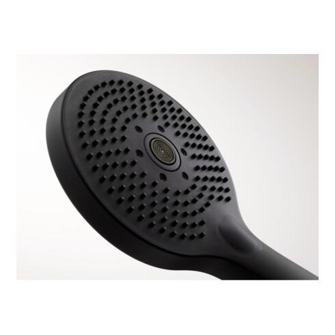 Duravit Handbrause 3jet Click 120 240mm, Anschl.-G. G 1/2, schwarz matt