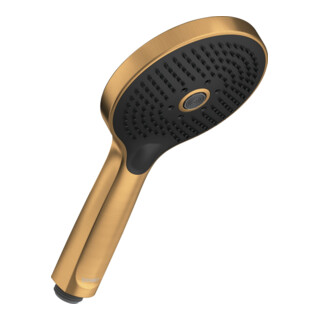 Duravit Handbrause 3jet Click 120 MinusFlow 240mm, Anschl.-G. G 1/2, bron gebürstet