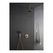 Duravit Handbrause 3jet Click 120 MinusFlow 240mm, Anschl.-G. G 1/2, bron gebürstet-2