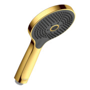 Duravit Handbrause 3jet Click 120 MinusFlow 240mm, Anschl.-G. G 1/2, Gold poliert