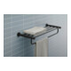 Duravit Handtuchablage D-Code 65x11,2x22cm, schwarz matt
