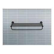 Duravit Handtuchablage D-Code 65x11,2x22cm, schwarz matt-5
